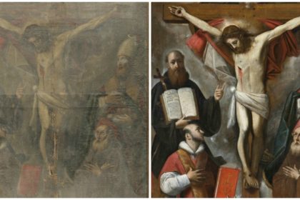Progetto "Quadri sacri". Presentazione del restauro del dipinto di Giacomo Cavedone "Trinità e santi"
