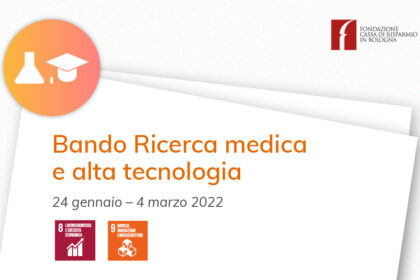 Bando Ricerca medica e alta tecnologia 2022