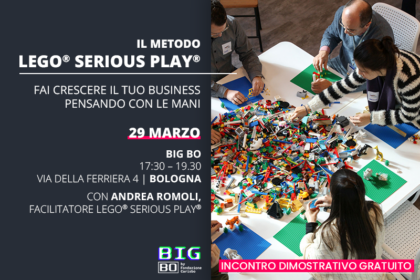 Con il workshop sul metodo LEGO® SERIOUS PLAY® entrano nel vivo le nuove attività di BIG BO
