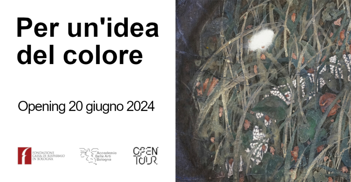 A Casa Saraceni la mostra “Per un’idea del colore” in collaborazione con l’Accademia di Belle Arti di Bologna per Opentour 2024