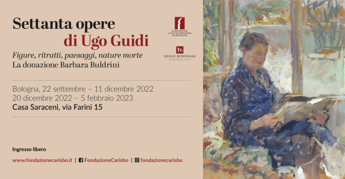 A Casa Saraceni la mostra “Settanta opere di Ugo Guidi”. La donazione Barbara Buldrini