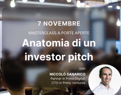 Il 7 novembre a BIGBO la decima masterclass a porte aperte del Green Tech Incubation System