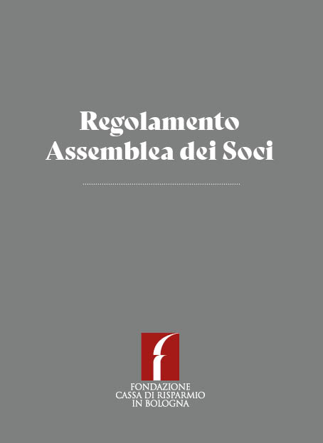 Regolamento Assemblea dei Soci